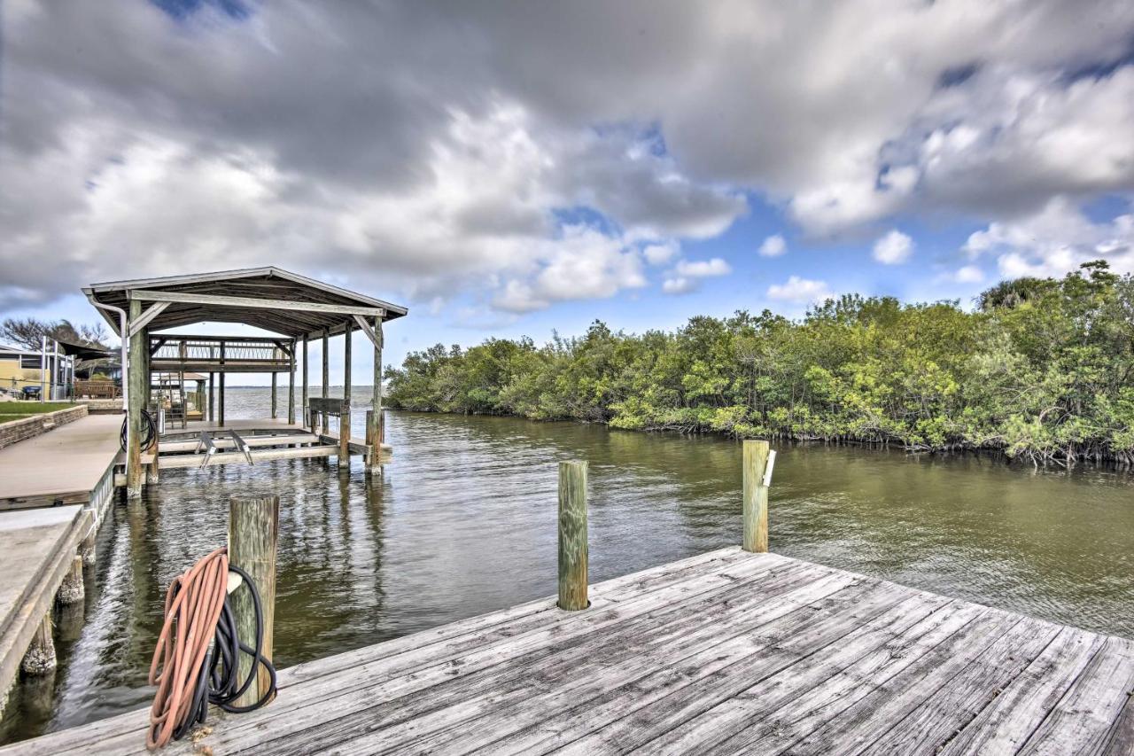 Merritt Island Home With Boat Dock On Canal Front! מראה חיצוני תמונה